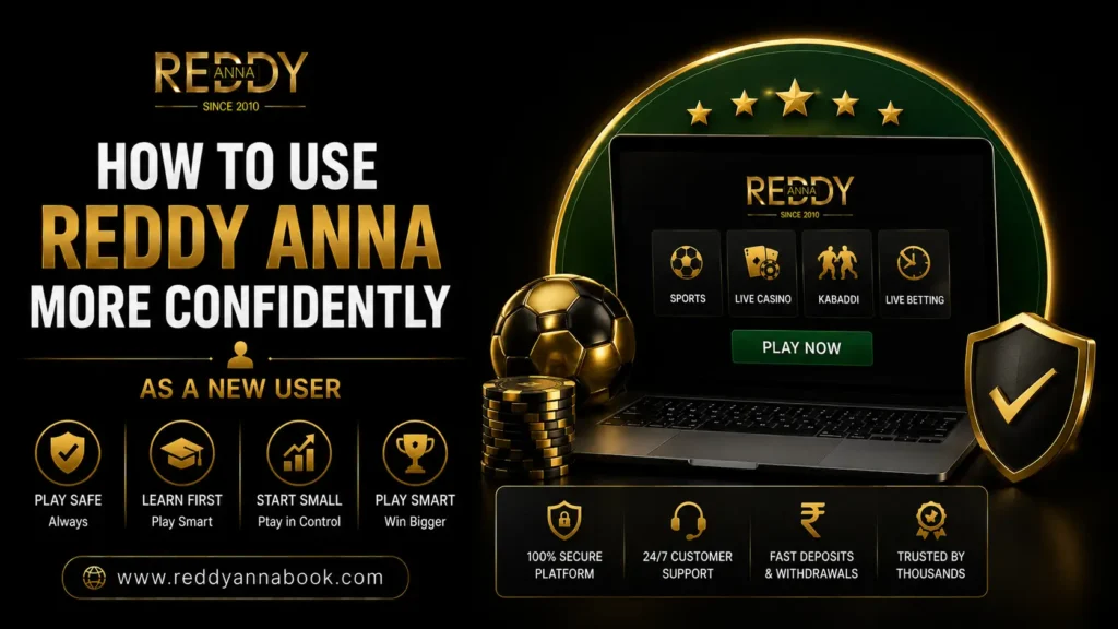 How to Use Reddy Anna More Confidently as a New User