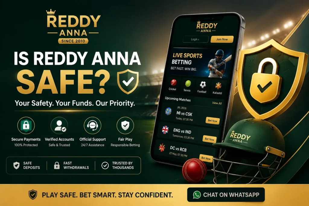 Is Reddy Anna Safe (2026) Security, Payments, Verification & Real User Experience