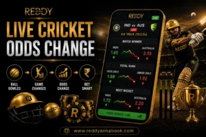 How Live Cricket Odds Change on Reddy Anna (Complete 2026 Guide)